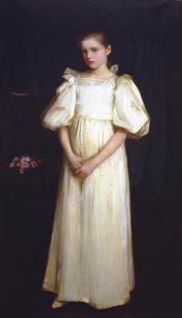 John William Waterhouse : Portrait of Phyllis Waterlo
